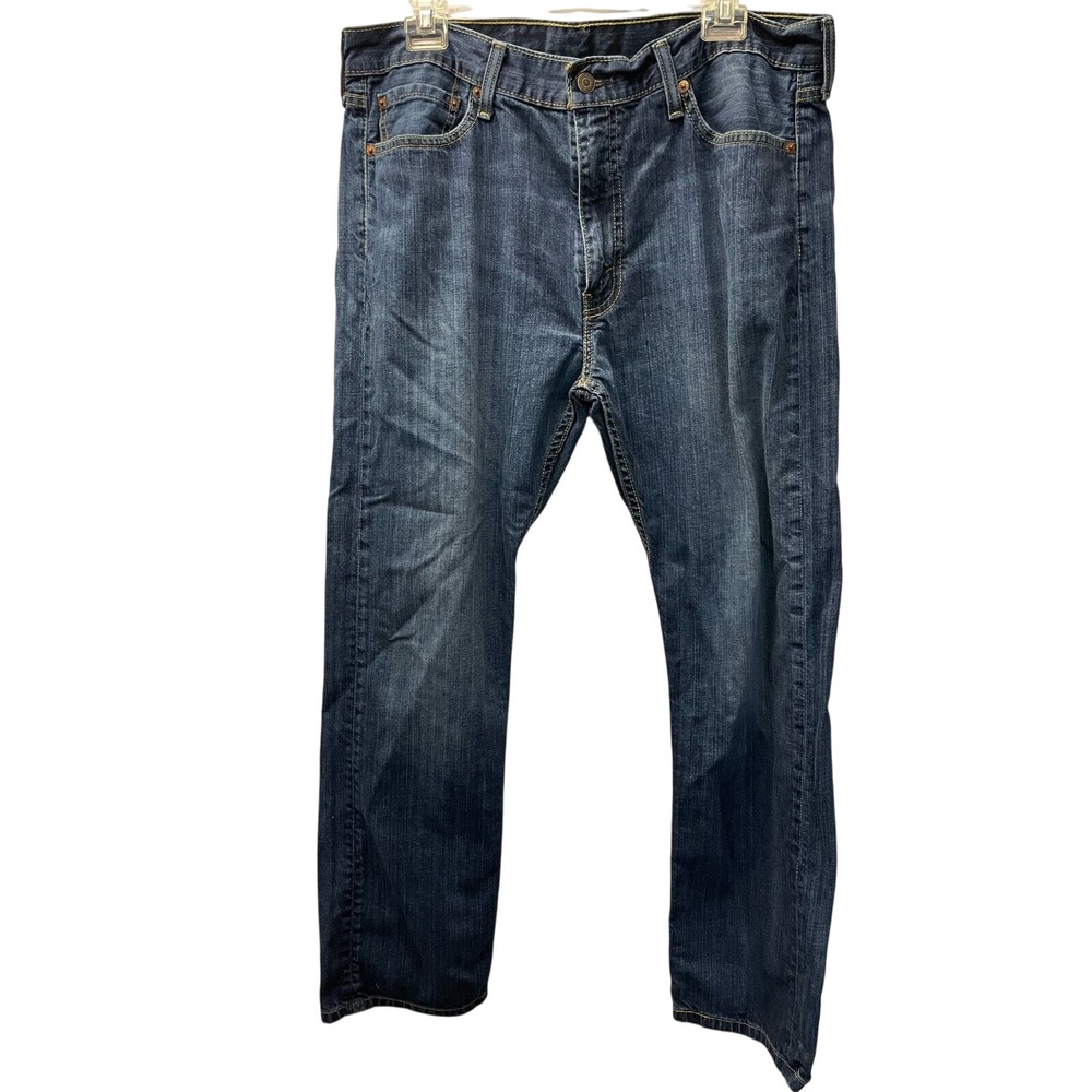 Levi Strauss Co mens jeans size 36 waist 29 inseam blue‎ denim boot cut leg
